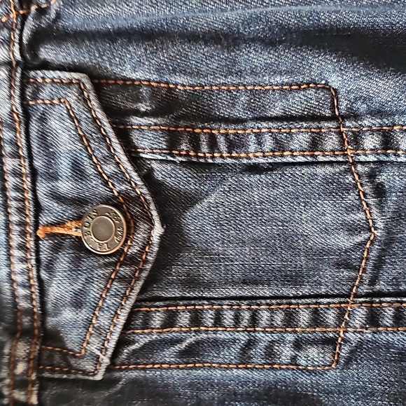 Talbots Classic Blue Denim Jean Jacket Isla Wash Women's Talbots Petite Plus XP - Picture 7 of 12